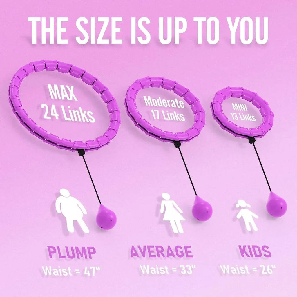 hula hoop sizing guide